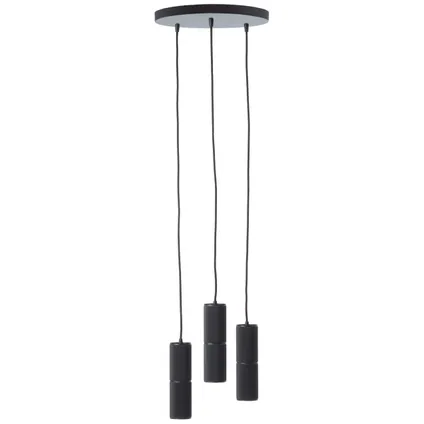 Brilliant hanglamp Marty zwart ⌀30cm 3xGU10 5W 4