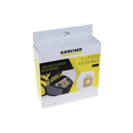 KARCHER - sacs feutre membrane vc 2 (5 pcs) - 28632360 2