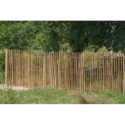 Intergard - Ganivelle clôture chataignier Acacia Robinier 1,20x10m (8/9cm)