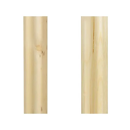 Sogem - borstwering dennen Model 14 - 1000 mm lang - hoge kwaliteit - duurzaam hout 9
