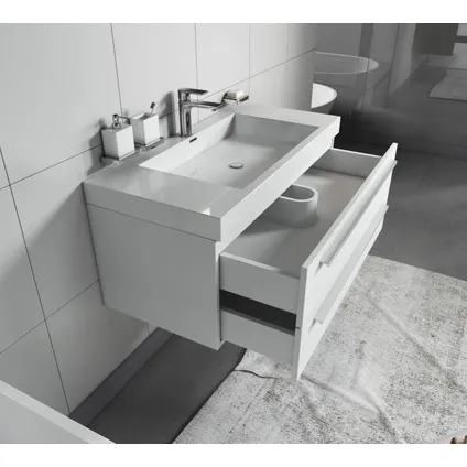 Meuble de salle de bain Rome 100 cm - Badplaats - Blanc brillant 5