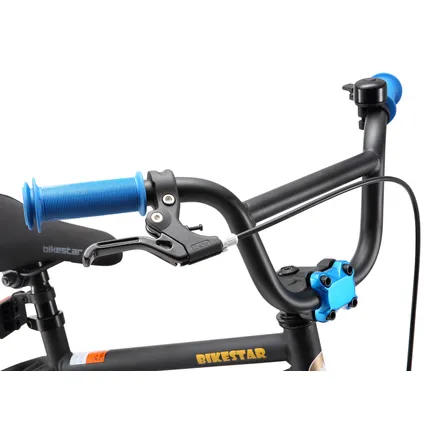 Bikestar BMX kinderfiets 12 inch zwart / blauw 5