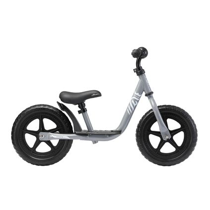 Löwenrad - loopfiets - 12 inch wielen - met staplank - zwart