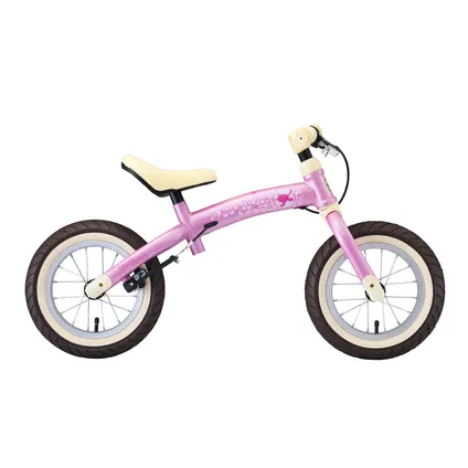 Bikestar Sport meegroei loopfiets 12 inch roze 2