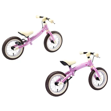 Bikestar Sport meegroei loopfiets 12 inch roze 4