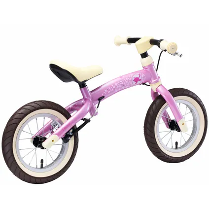 Bikestar Sport meegroei loopfiets 12 inch roze 10
