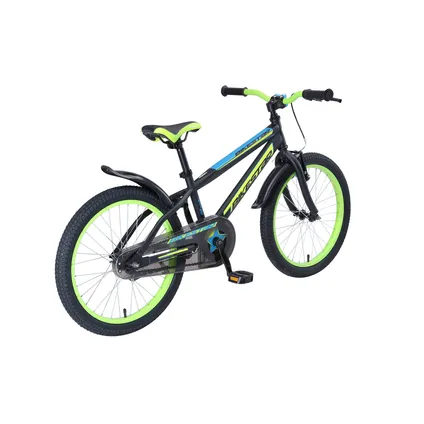 Bikestar kinderfiets Urban Jungle 20 inch zwart/groen 3