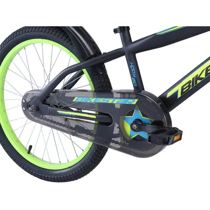 Bikestar kinderfiets Urban Jungle 20 inch zwart/groen 5