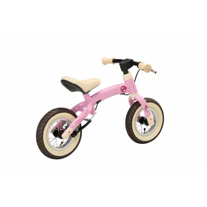 Bikestar 2 in 1 meegroei loopfiets Sport roze/eenhoorn 8
