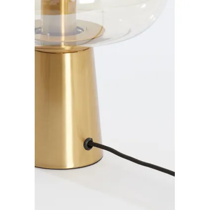 Light & Living - Tafellamp MISTY - 30x30x46cm - Oranje 6