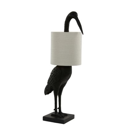 Light & Living - Lampe de table CRANE - 33x30x76,5cm - Noir
