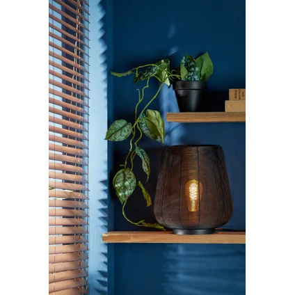 Light & Living - Lampe de table ADETA - Ø29x31,5cm - Noir 10