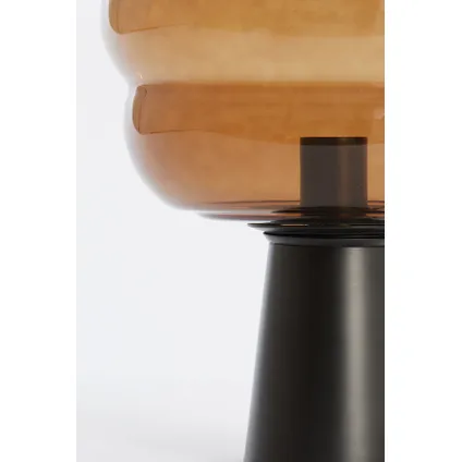 Light & Living - Lampe de table MISTY - 30x30x46cm - Marron 4