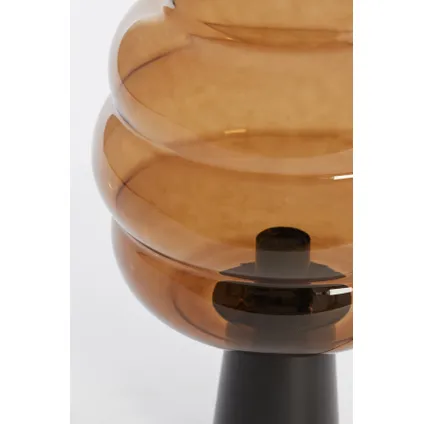 Light & Living - Lampe de table MISTY - 30x30x46cm - Marron 5