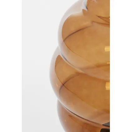 Light & Living - Lampe de table MISTY - 30x30x46cm - Marron 6
