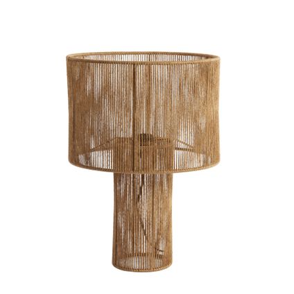 Light & Living - Lampe de table LAVATERA - Ø35x50cm - Marron