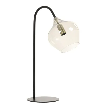 Light & Living - Tafellamp RAKEL - 28x17x50.5cm - Zwart 3