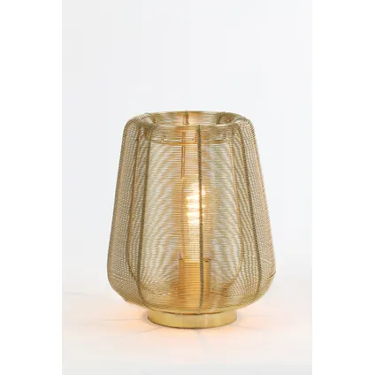 Light & Living - Lampe de table ADETA - Ø22x26cm - Or 2