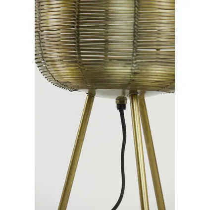 Light & Living - Tafellamp TOMEK - Ø25x70cm - Brons 5