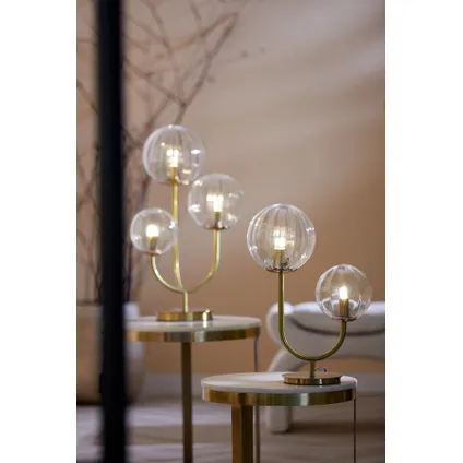 Light & Living - Tafellamp MAGDALA - 33x18x43cm - Helder 8