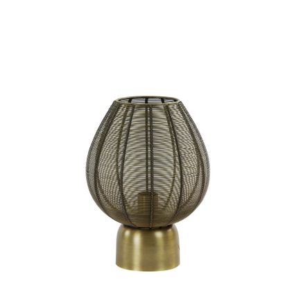Light & Living - Lampe de table SUNEKO - 25x25x34cm - Bronze