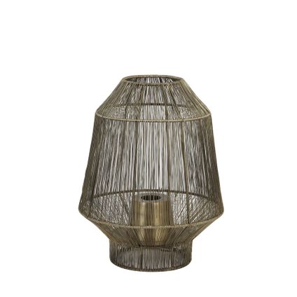 Light & Living - Tafellamp VITORA - Ø30x38cm - Brons