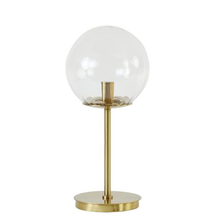 Light & Living - Lampe de table MAGDALA - Ø20x43cm - Transparent