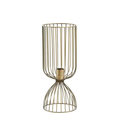 Light & Living - Lampe de table LAZAR - 23x23x42cm - Bronze