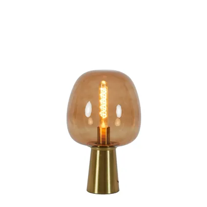 Light & Living - Lampe de table MAYSONY - Ø22x40cm - Marron 2