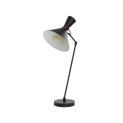 Light & Living - Tafellamp HOODIES - 47x25x93cm - Zwart