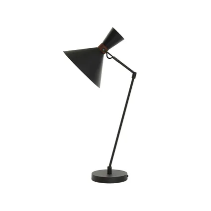 Light & Living - Tafellamp HOODIES - 47x25x93cm - Zwart 2