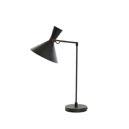 Light & Living - Tafellamp HOODIES - 47x25x93cm - Zwart 3
