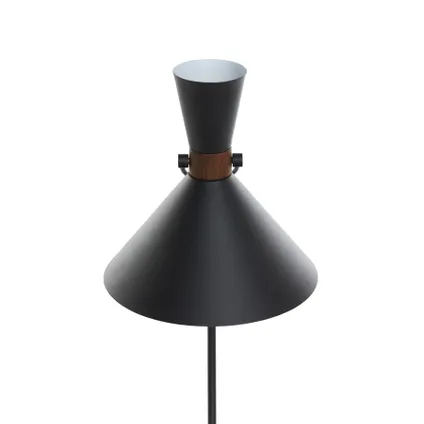 Light & Living - Tafellamp HOODIES - 47x25x93cm - Zwart 6