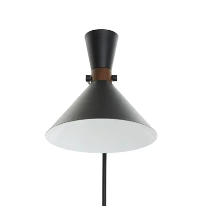 Light & Living - Tafellamp HOODIES - 47x25x93cm - Zwart 7