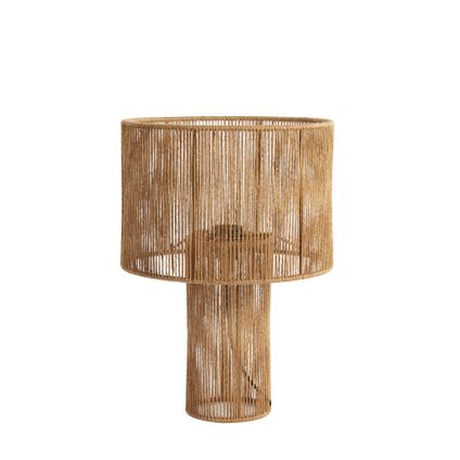 Light & Living - Lampe de table LAVATERA - Ø30x43cm - Marron
