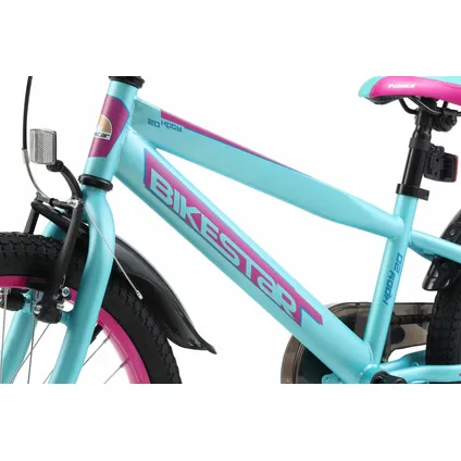 Bikestar kinderfiets Urban Jungle 20 inch paars/turquoise 9