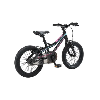 Bikestar mountainbike kinderfiets alu 16 inch zwart / blauw 7