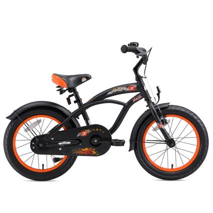 Vélo pour enfants Bikestar Cruiser 16 pouces noir