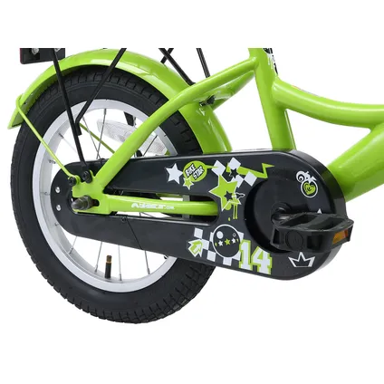 Bikestar kinderfiets Classic 14 inch groen 4