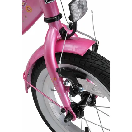 Bikestar kinderfiets Classic 12 inch roze / wit 8