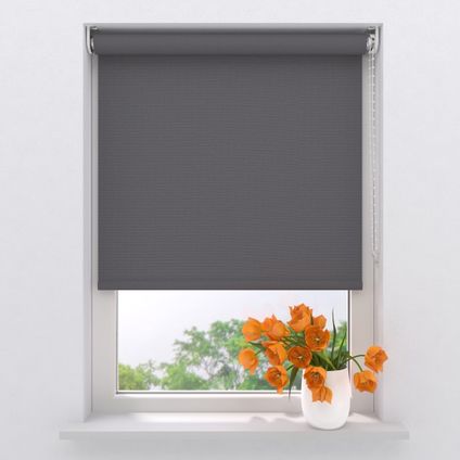 Rolgordijn Easy Lichtdoorlatend - Grey - 40 x 190 cm