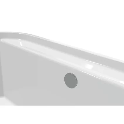 Baignoire autoportante Alco - Badplaats - 170 x 85 x 60 cm - Bain blanc 4