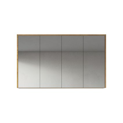 Meuble a miroir Cuba 120 x 16 x 72 cm - Badplaats - Chene - Miroir armoire