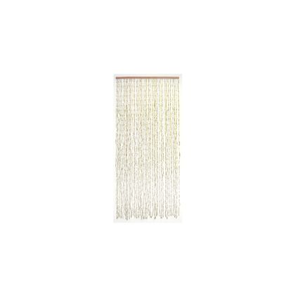 Rideau de porte Confortex Yaoundé - 90x200cm - Brun - Bois