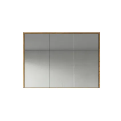 Meuble a miroir Cuba 100 x 16 x 72 cm - Badplaats - Chene - Miroir armoire
