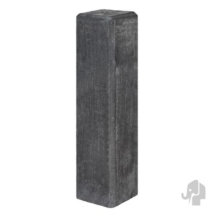 Elephant betonpoer antraciet 15x15x60cm