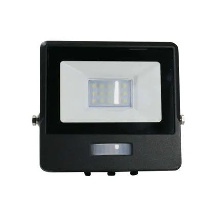 Projecteurs LED avec capteur PIR V-TAC VT-118S-B - Noir - Samsung - IP65 - 10W - 735 Lumens - 6500K - 5 ans 4