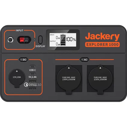 Jackery Explorer 1000 - Draagbaar Power Station 4