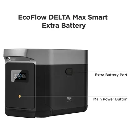 EcoFLow DELTA Max Batterie supplémentaire 5