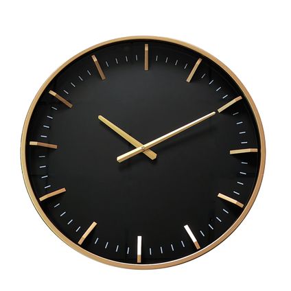 Horloge doré Ø50 cm